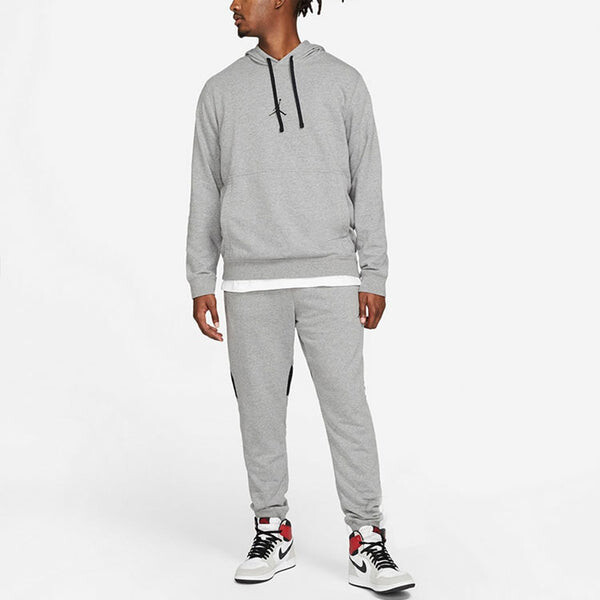 Спортивные штаны Men's Air Jordan Dri-Fit Logo Contrasting Colors Knit Sports Pants/Trousers/Joggers Gray, серый — фото 3