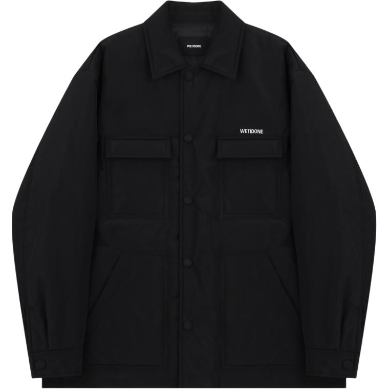 

WE11DONE Женская стеганая куртка FW24, черная