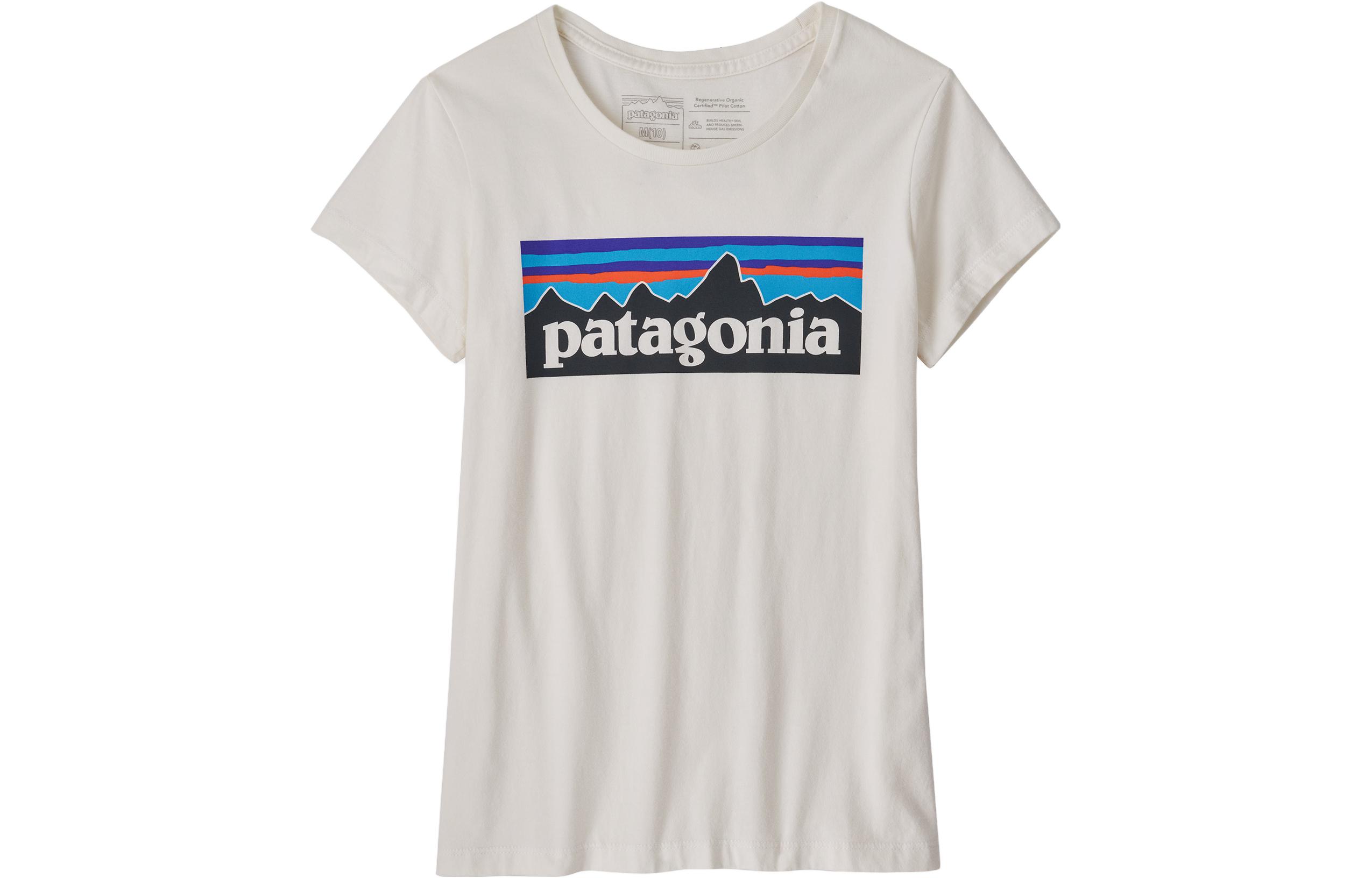 Детская футболка Patagonia, белый/белый берёзовый — фото 3