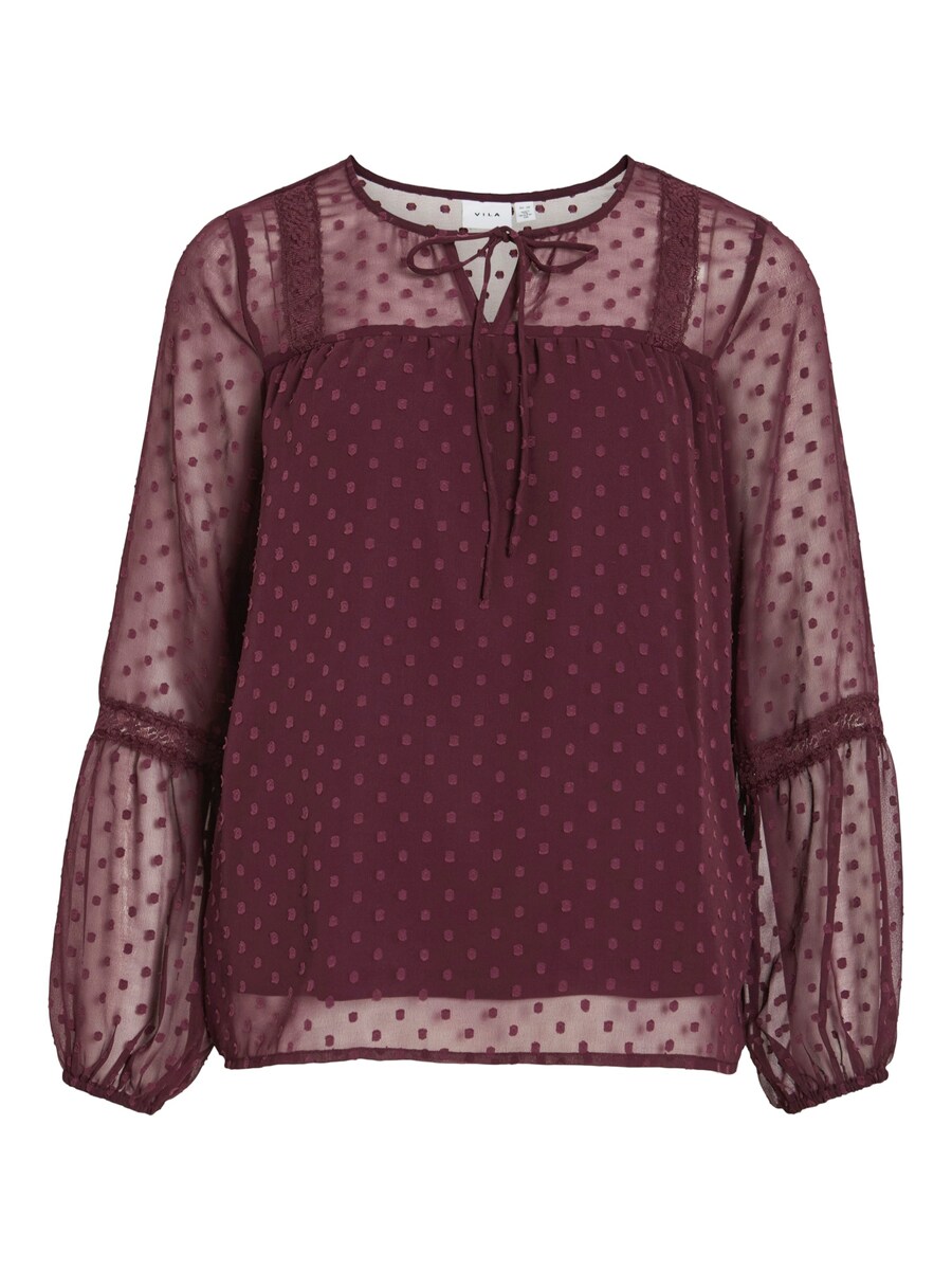 

Блуза VILA VIEdee, Wine red