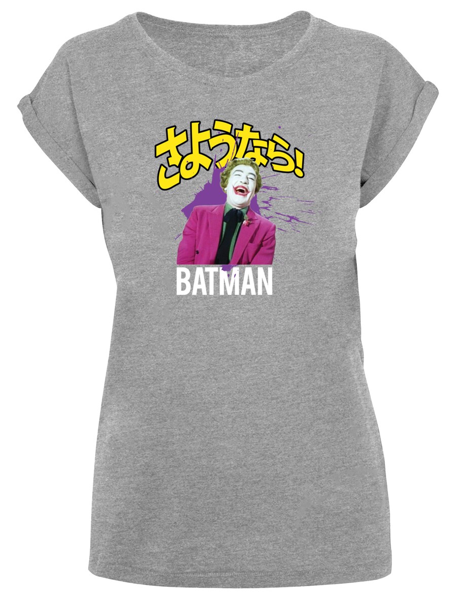 

Рубашка F4NT4STIC DC Comics Batman TV Serie Joker Splat, пятнистый серый