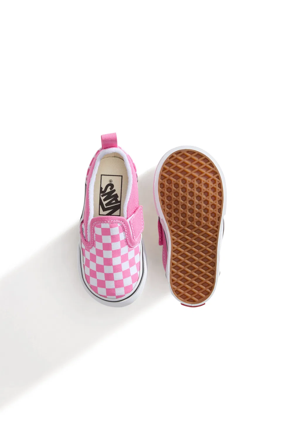 Кроссовки 'Hook And Loop' Vans, Pink — фото 3