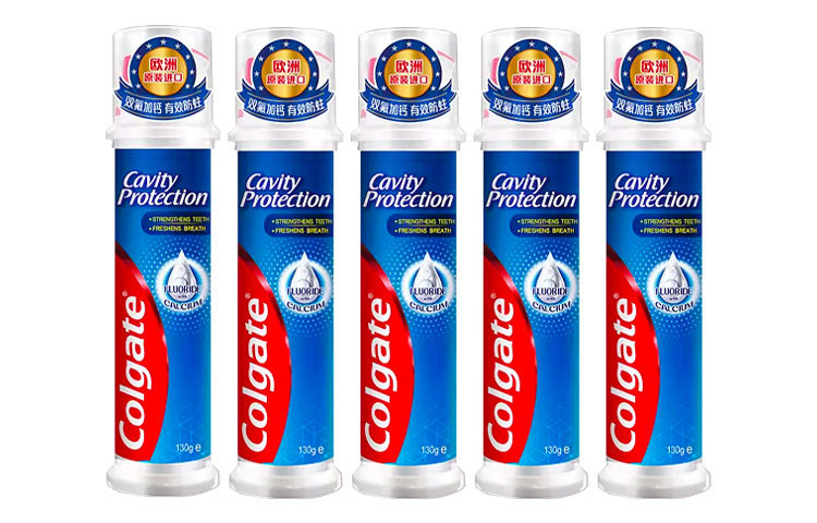 Зубная паста Colgate Advanced White с помпой, 100 г х 2 — фото 4