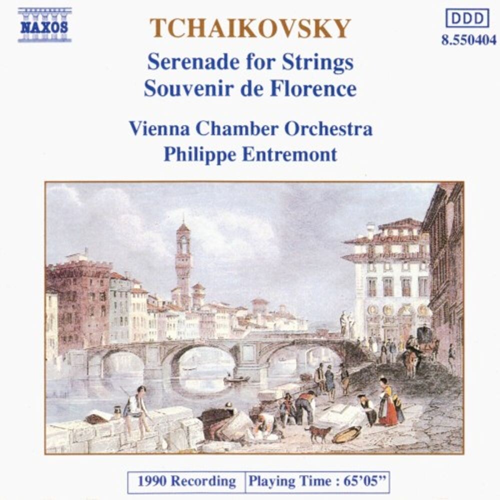 

Диск CD Serenade For Strings / Souvenir De Florence - Peter Il'yich Tchaikovsky, Philippe Entremont, Vienna Chamber Orchestra