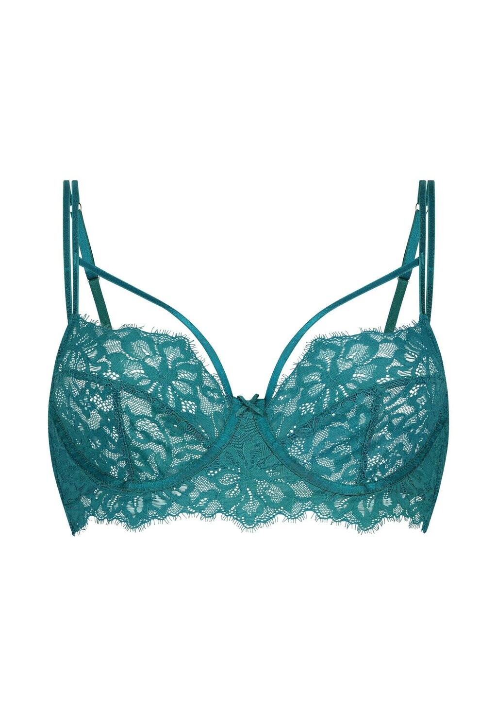 

Бюстгальтер на косточках ISABELLA NON-PADDED LONGLINE Hunkemöller, зеленый