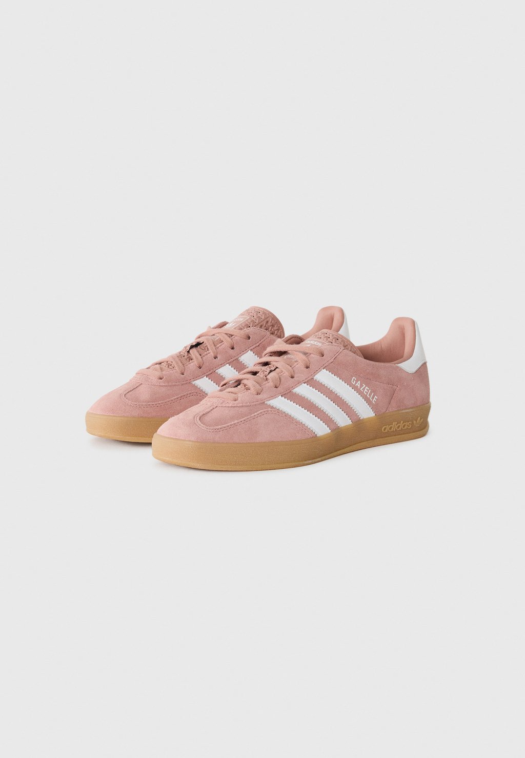 Низкие кеды GAZELLE INDOOR Adidas Originals, светло-коричневый — фото 2