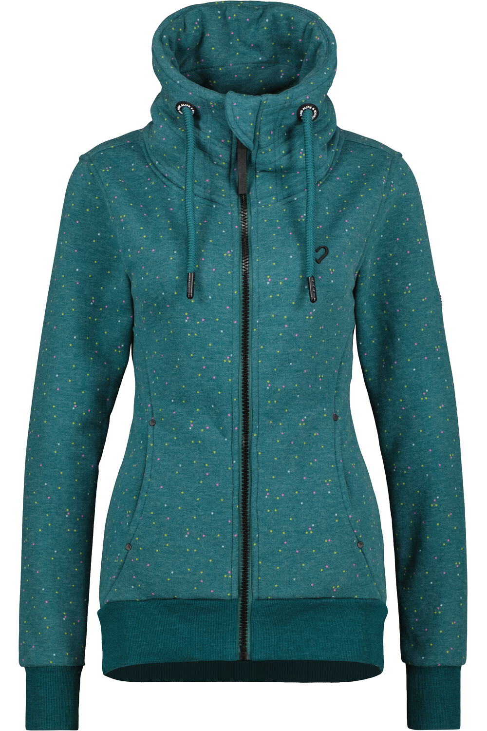 

Толстовка alife and kickin, Shirtjacke VivianAK B, цвет forest melange