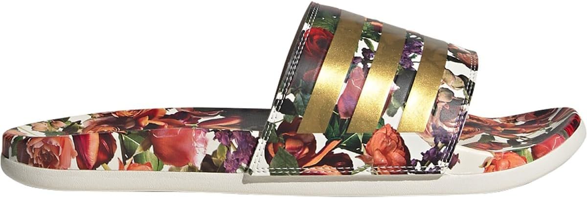 

Шлепанцы adidas Adilette Comfort (унисекс), белый/золотой/светло-белый