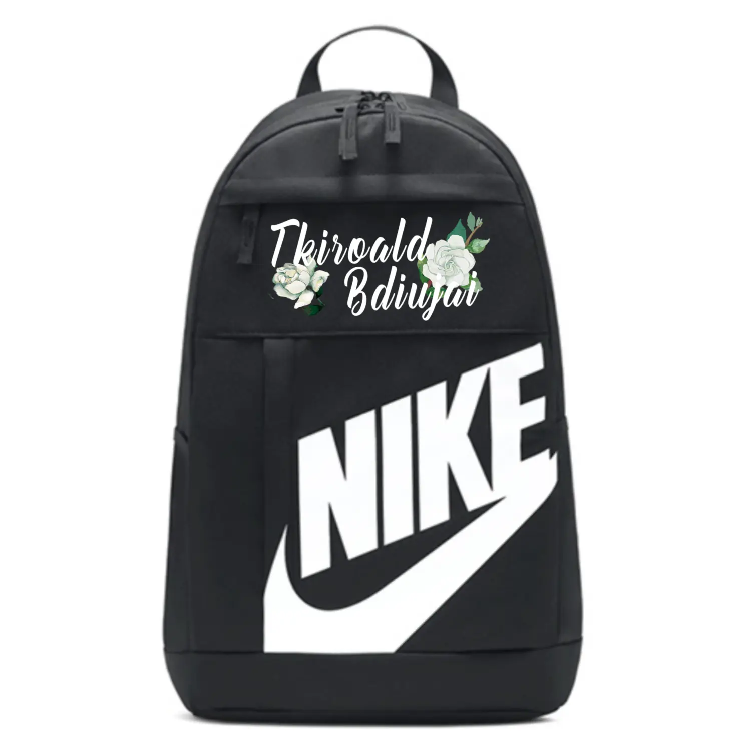 

Nike Элементальный тканевый рюкзак унисекс черный, Floral