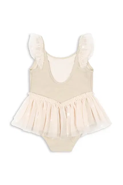 Купальник детский цельнокроеный Amandine Swimsuit Konges Sløjd, бежевый — фото 3