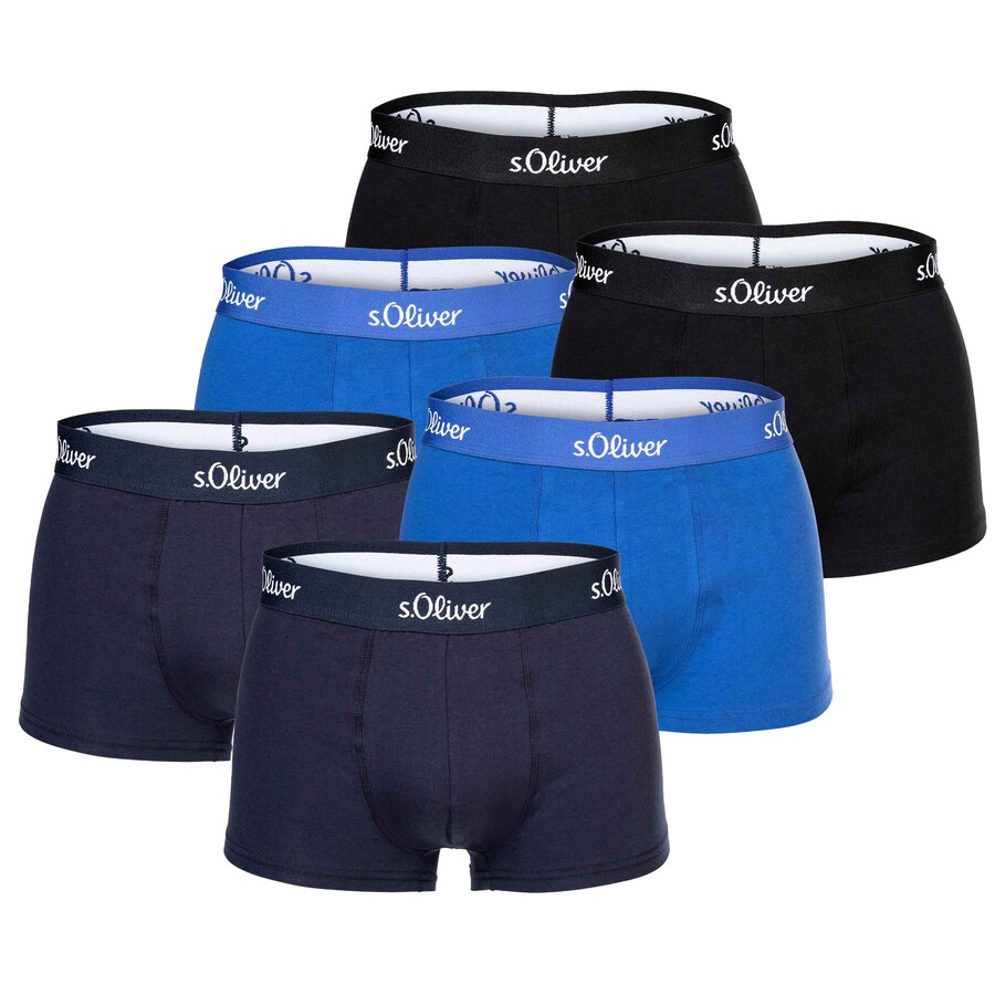 

Трусы s.Oliver Boxer shorts, цвет blue/black