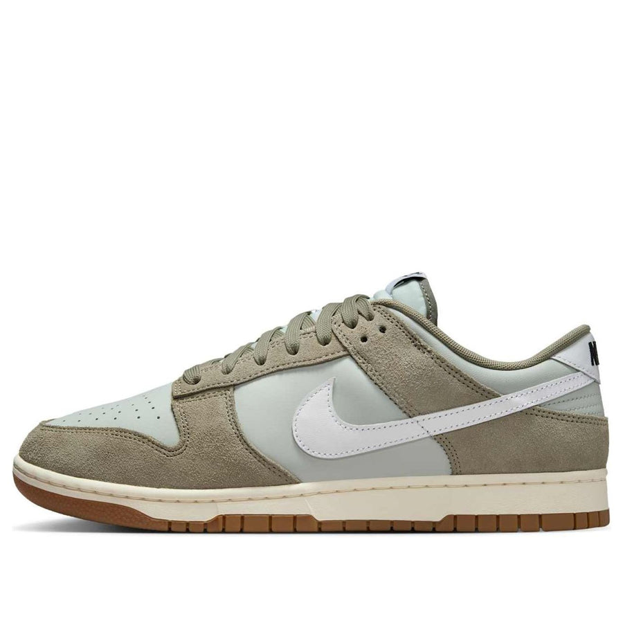 

Кроссовки Nike Dunk Low Retro SE 'Light Silver Light Army Sail', зеленый