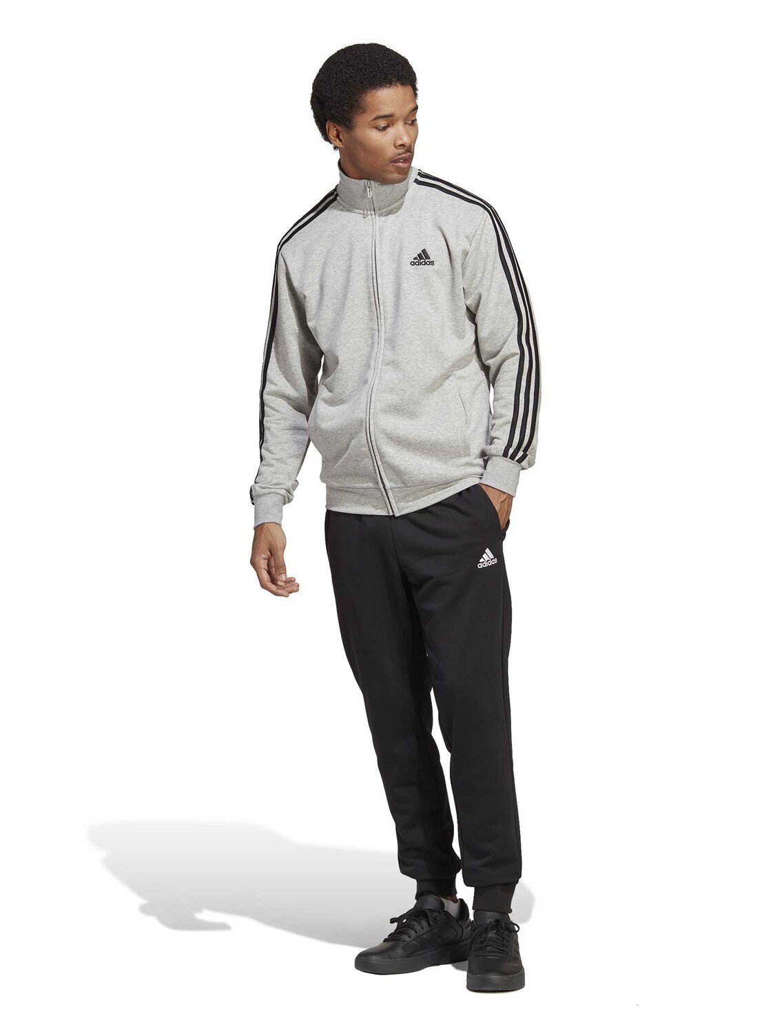 

Спортивный костюм Adidas Sportswear Sportswear Basic 3-Stripes, серый