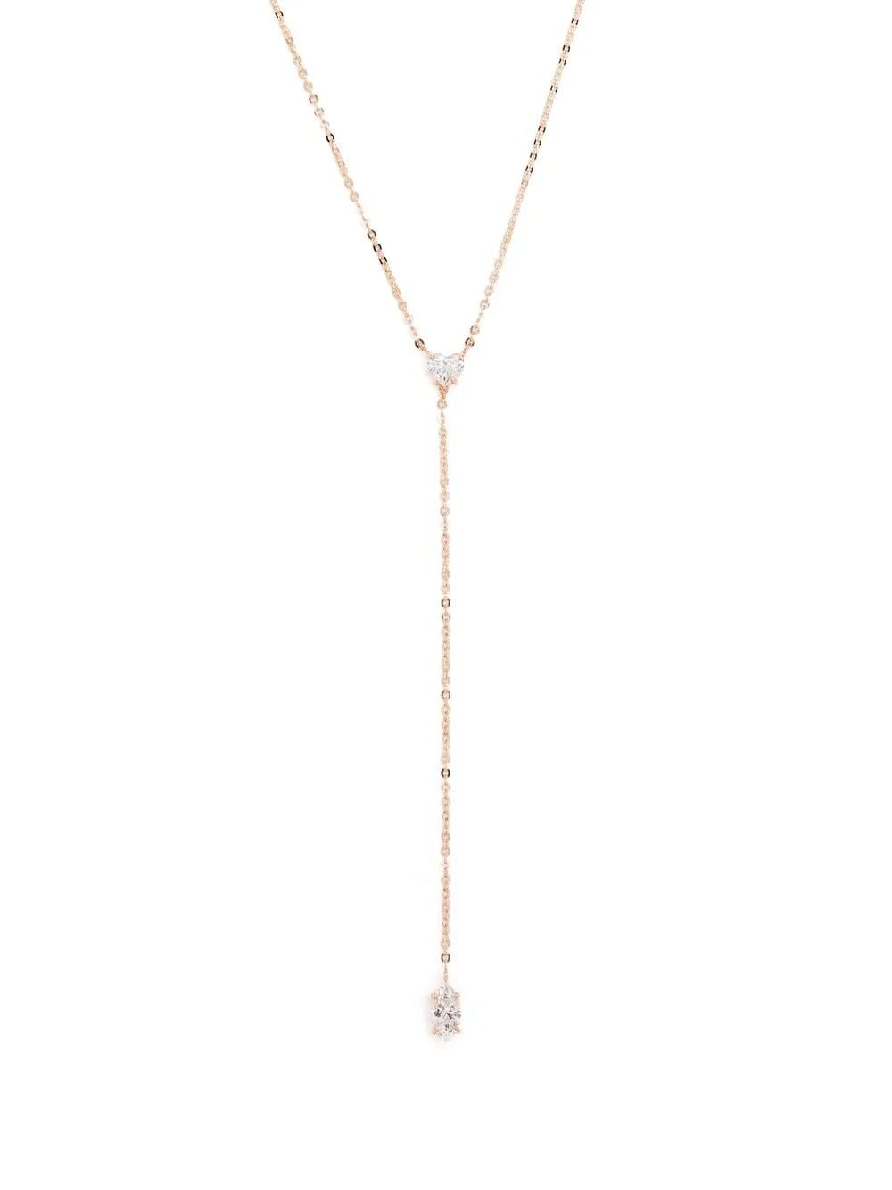 

Колье из розового золота с бриллиантами Anita Ko, розовый