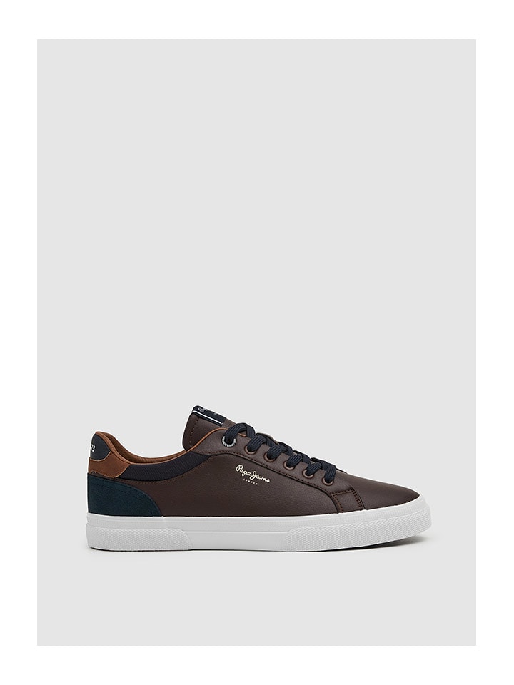 

Кроссовки на шнуровке Pepe Jeans FOOTWEAR Sneakers Kenton Court, коричневый