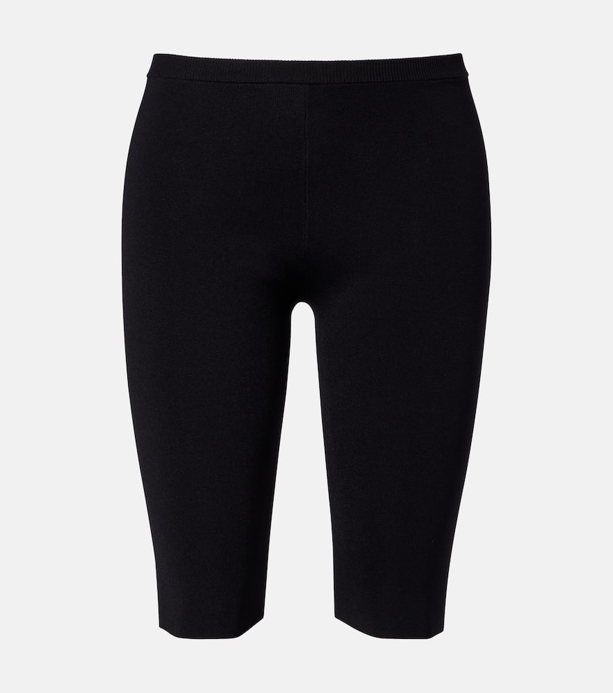 

Высокие велосипедные шорты Entire Studios, Black