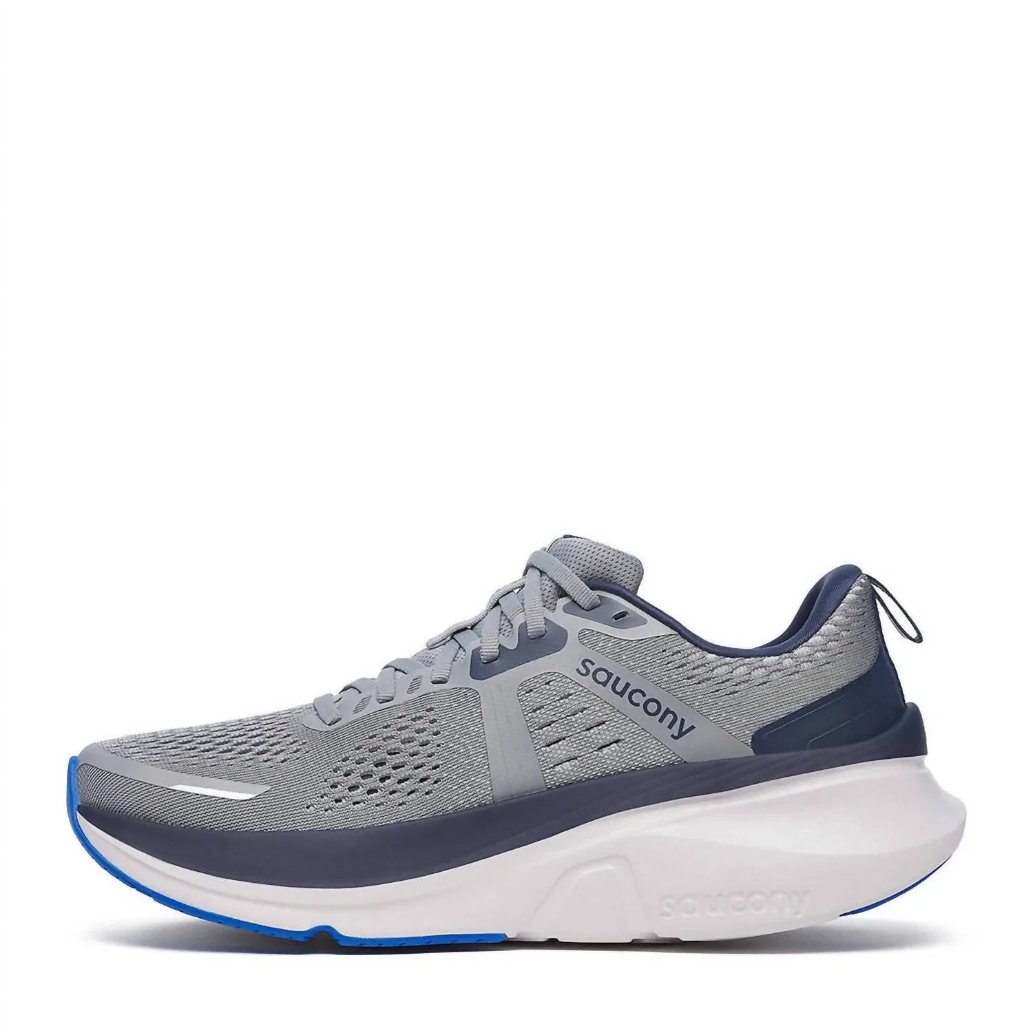 SAUCONY Men's Guide 18 Running Shoes In Flint Navy — фото 4