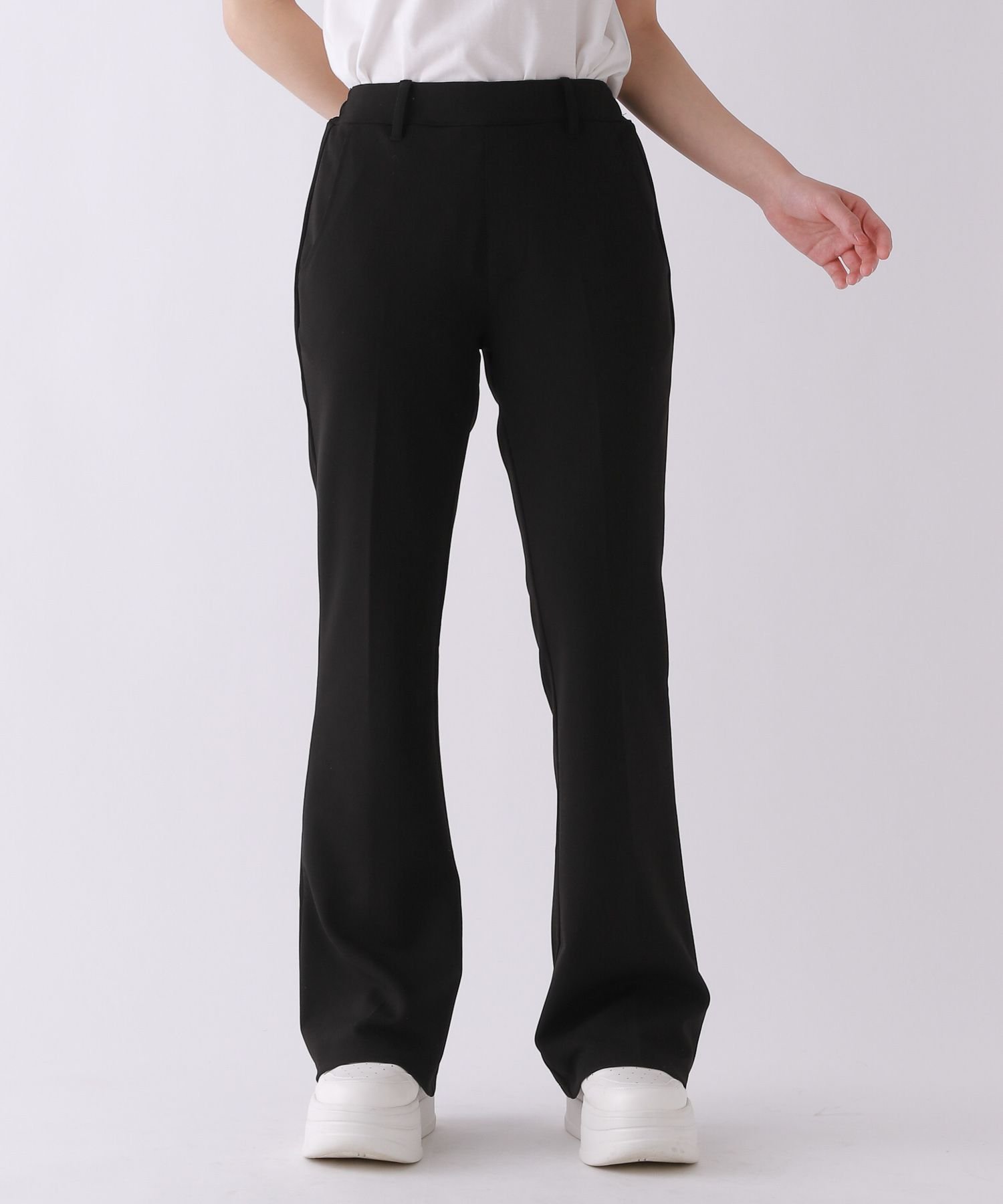 Классические расклешенные брюки Styleup Repipi Armario, Black 09
