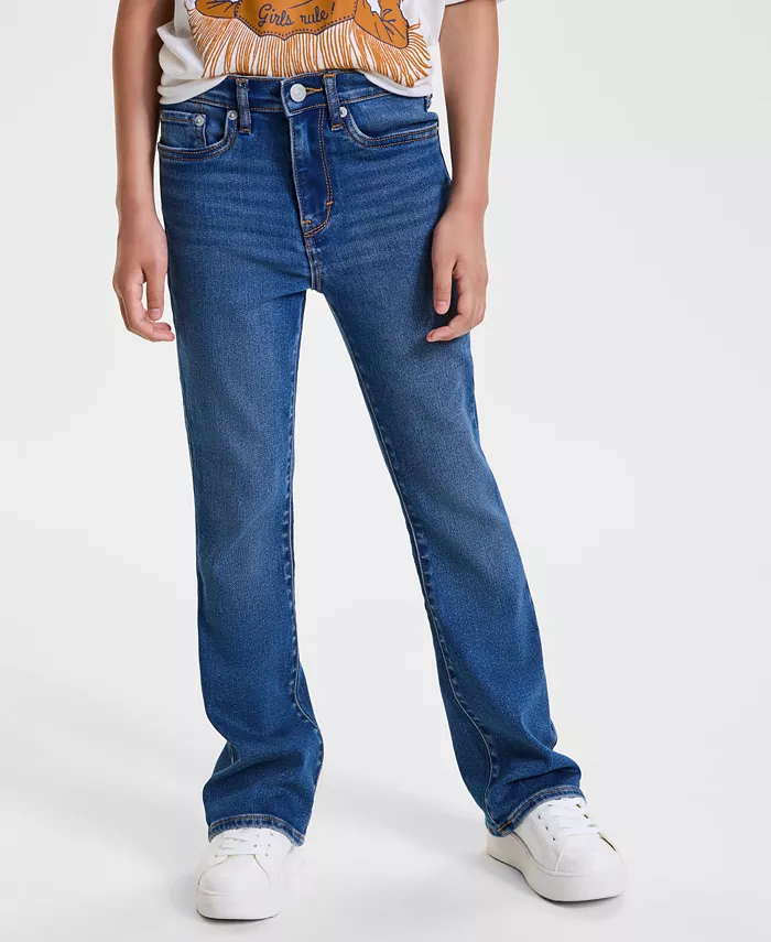 

Джинсы с высокой посадкой и расклешенным низом Big Girls 726 Levi's, синий