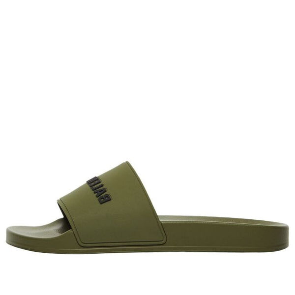 

Сандалии pool slides 'green' Balenciaga, зеленый