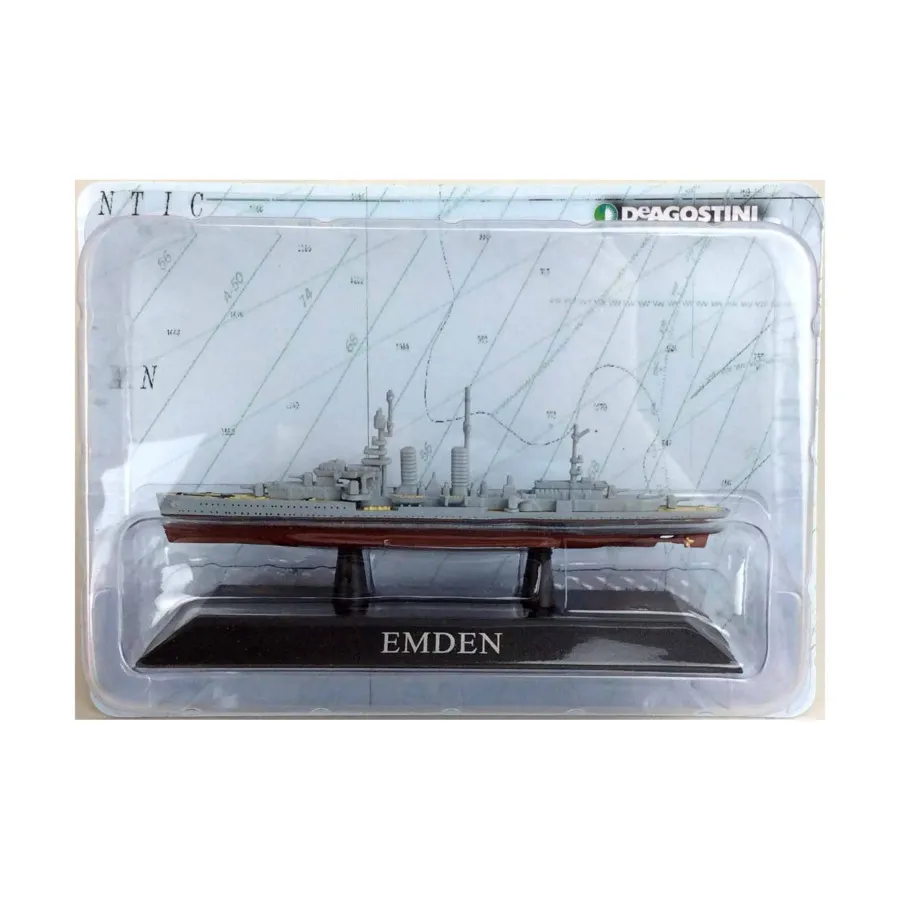 

Немецкий лёгкий крейсер рейхсмарине Эмден, 1925 г., Seacraft (DeAgostini)