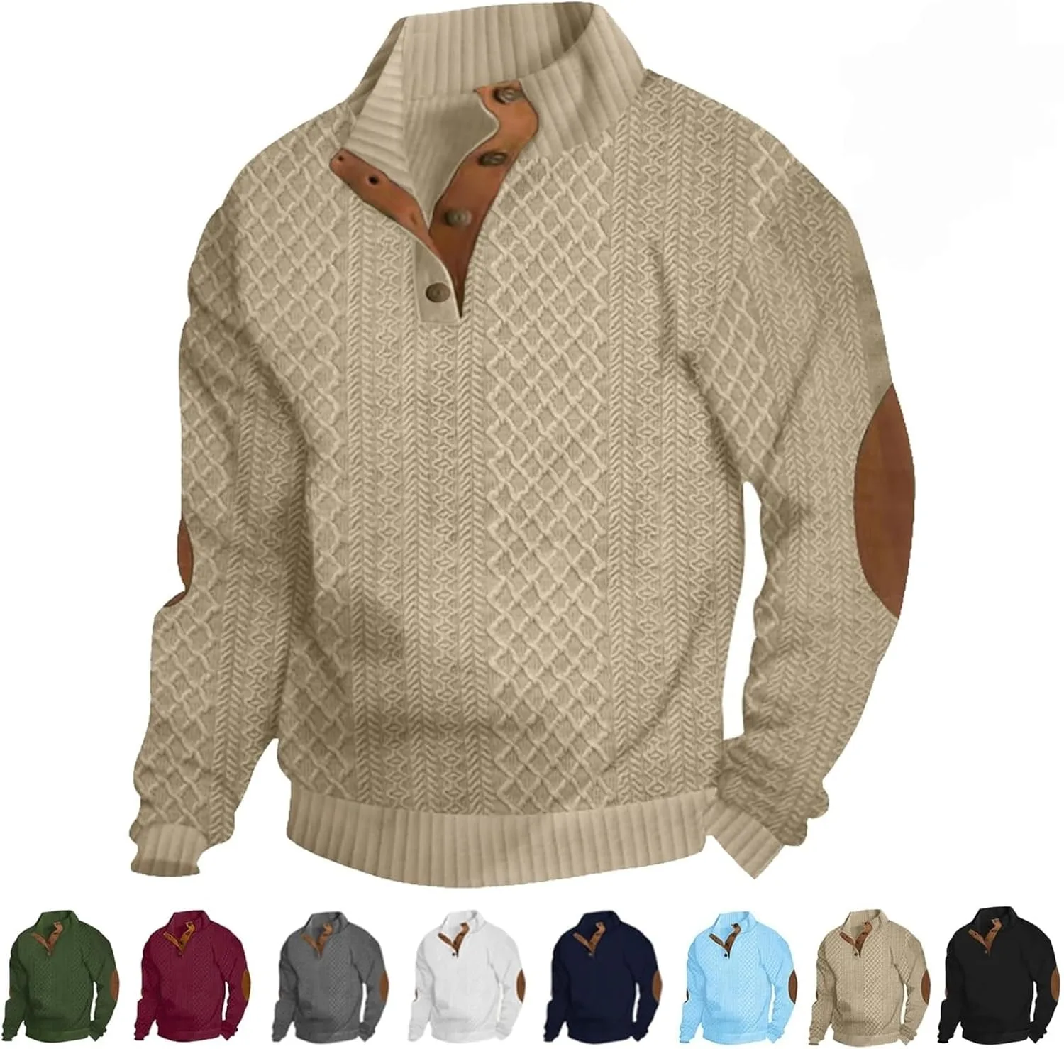 Мужской свитер на пуговицах Outdoor Casual