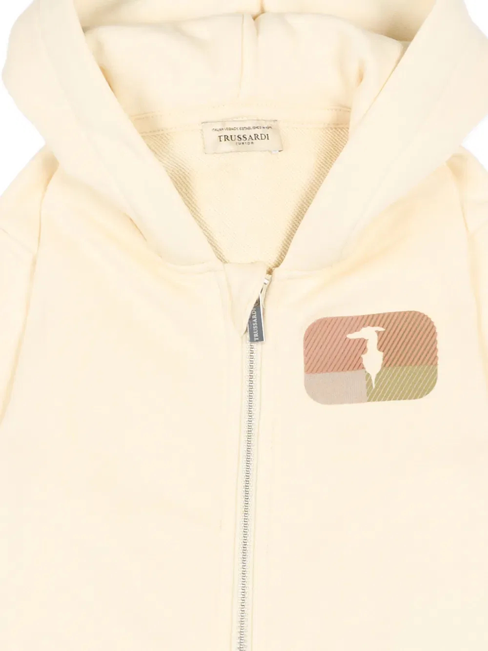 Толстовка на молнии Trussardi Junior, нейтральный — фото 3