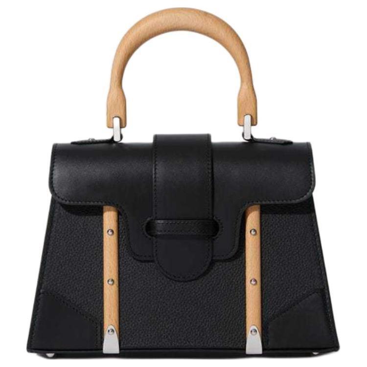

GOYARD Кожаная мини-сумка через плечо Cow Leather Shoulder Bag черная