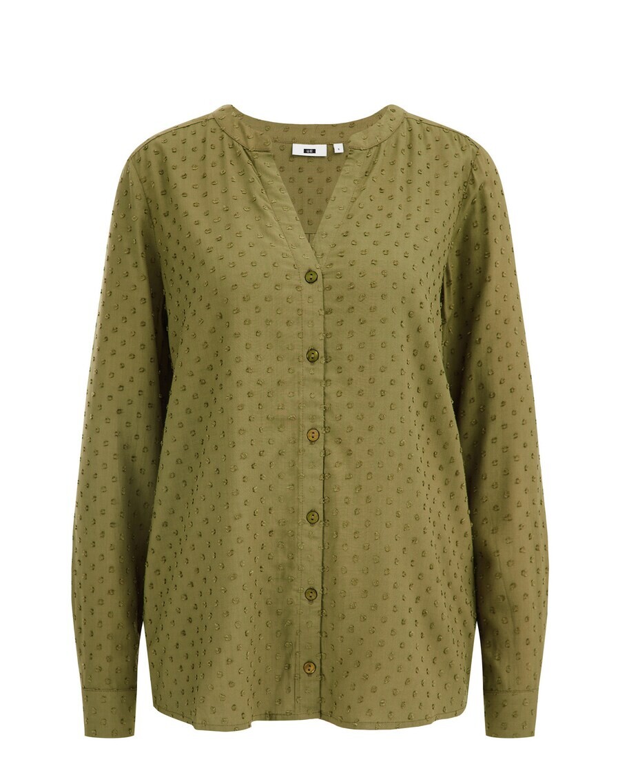 

Блуза We Fashion, хаки