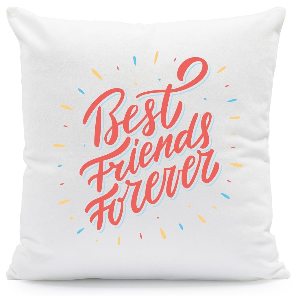 

Подушка с надписью Best Friends Forever: без наполнения Gravurzeile
