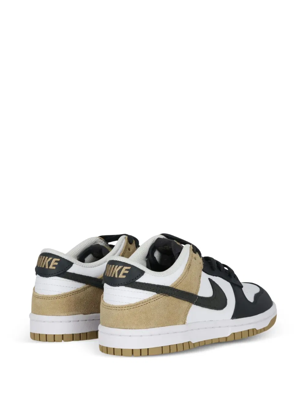 Кроссовки с замшевыми вставками Nike Kids, белый — фото 3