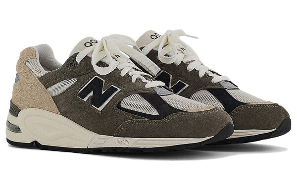 Кроссовки teddy santis x 990v2 сделано в сша New Balance, серый — фото 3