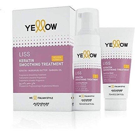

Кератиновое разглаживающее средство Yellow Liss Alfaparf Milano