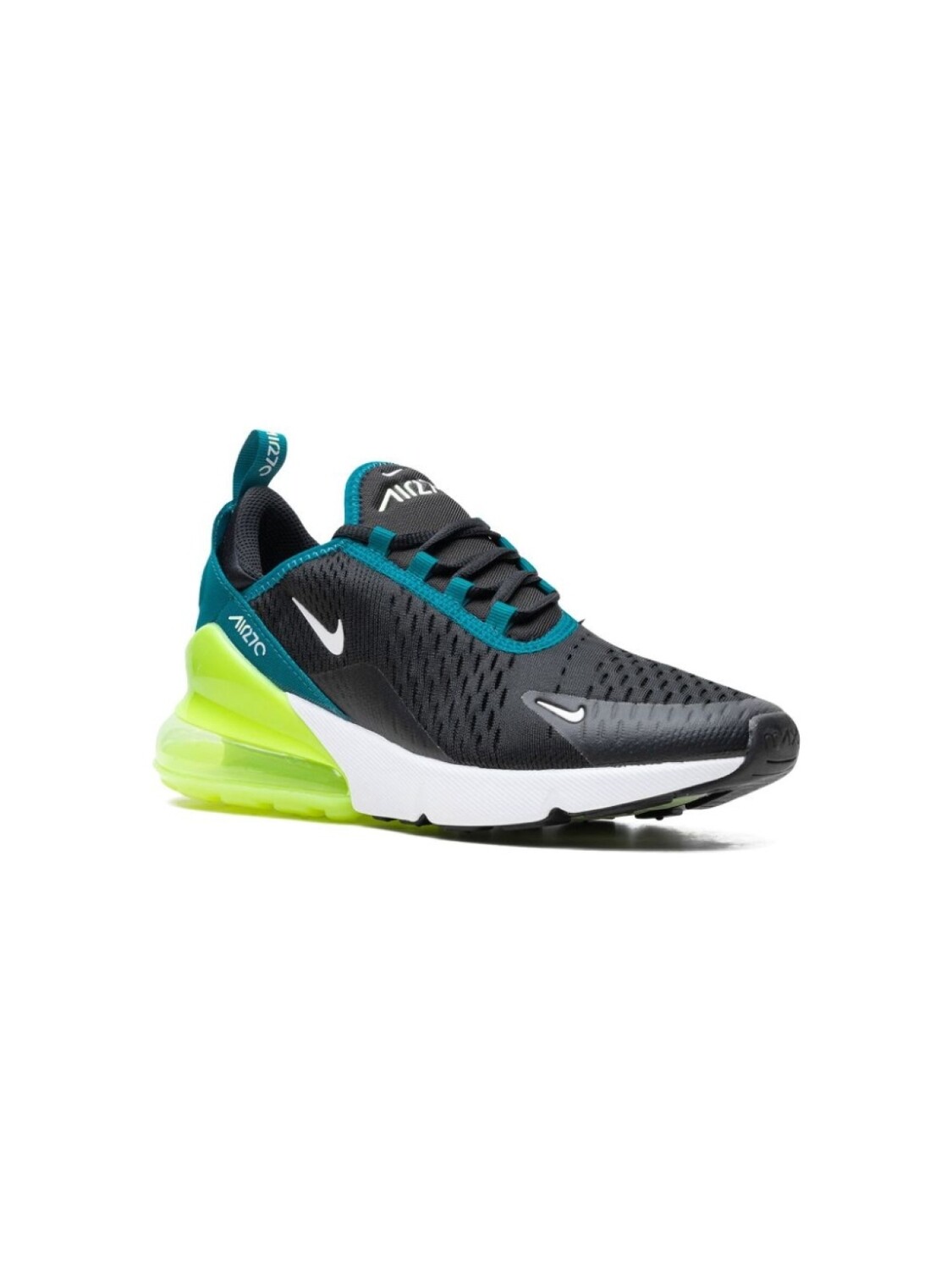 

Кроссовки Air Max 270 Black/Bright Spruce/Volt Nike Kids, черный