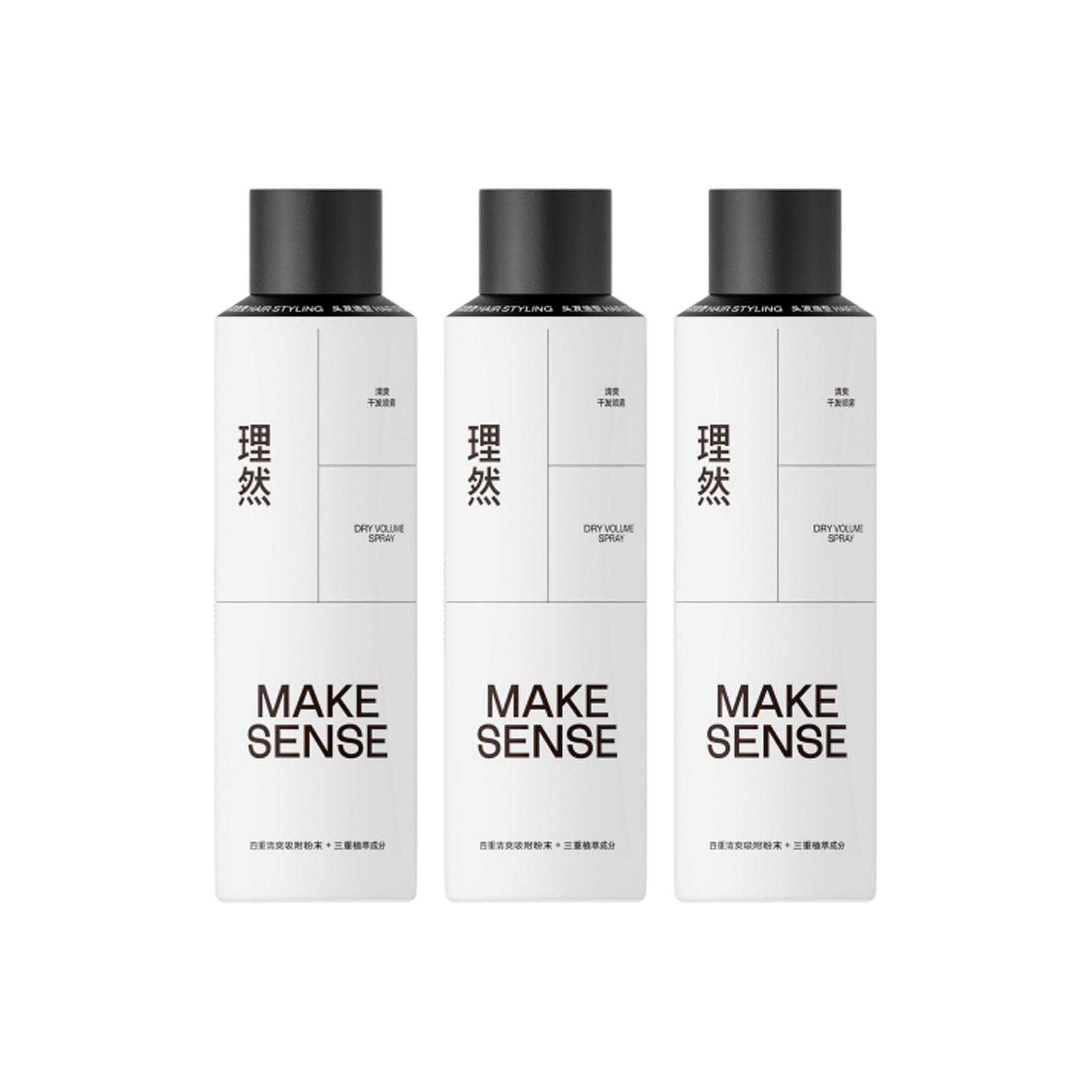 

Несмываемый спрей для сухой укладки волос Fluff 250мл/250мл*3 MAKE ESSENCE, 250ml*3