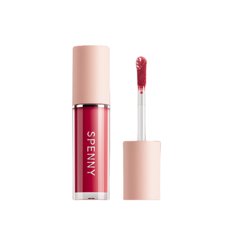 

Блестящий и освежающий блеск для губ глянцевый легко растушевывается 4,5 мл Spenny