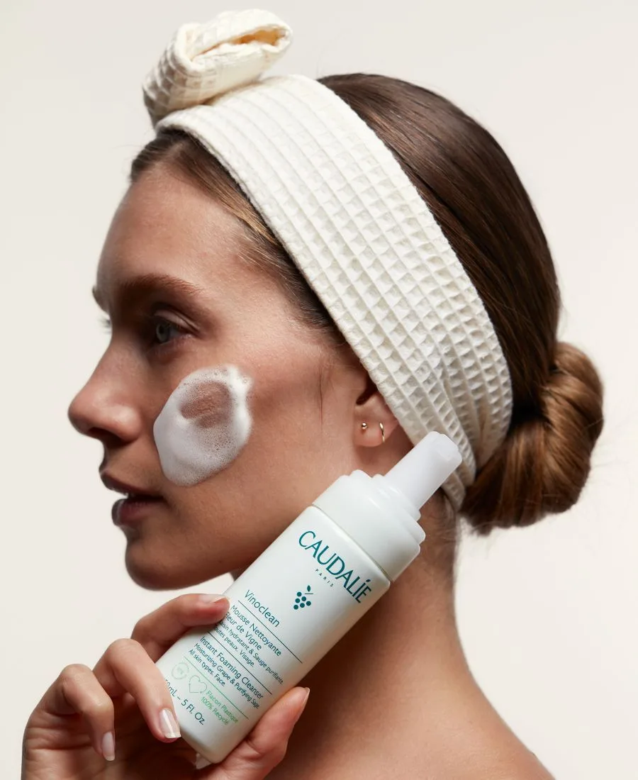 Пилинг Caudalie — Пенящееся очищающее средство Vinoclean Instant Foaming Cleanser, 140 мл — фото 4