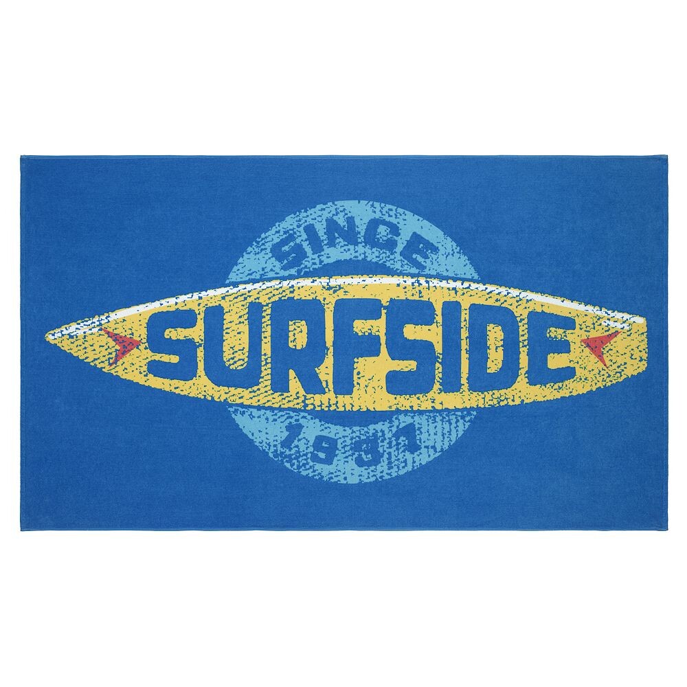 

IZOD Пляжное полотенце Surfside большого размера, мультиколор