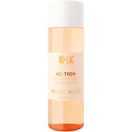 

Mulac Cosmetics AC-TION TONIC Тоник-пилинг и осветление с гликолевой кислотой Vegan 200мл