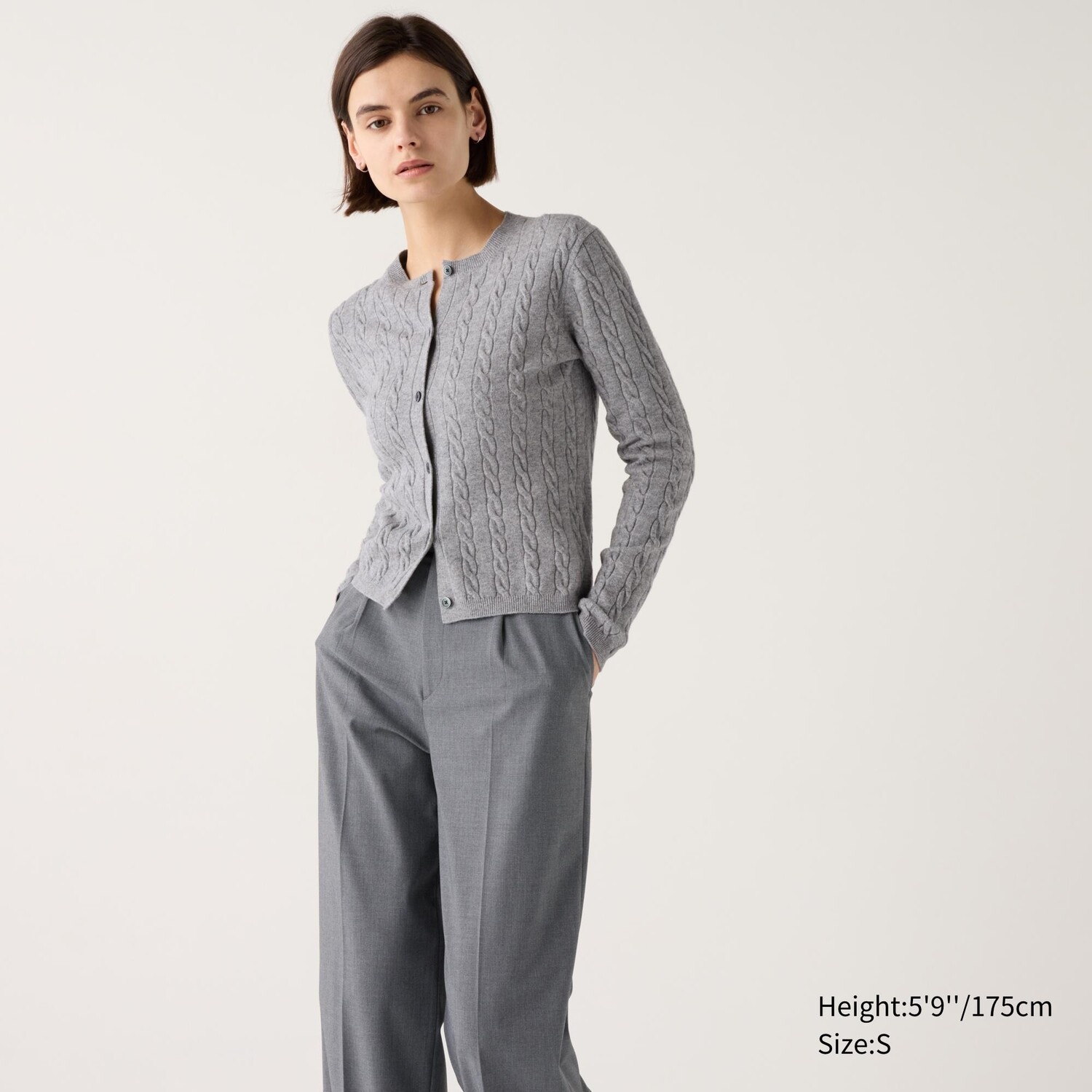 

Кардиган UNIQLO, серый