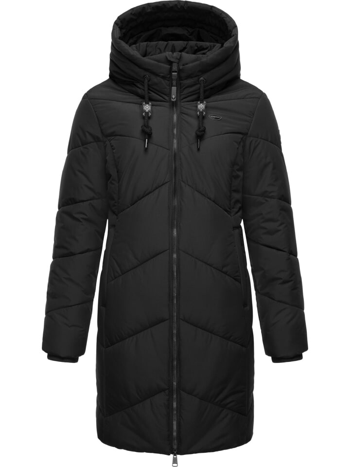 

Пуховик ragwear, черный