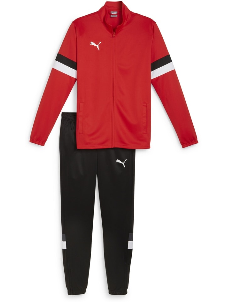 

Puma Спортивный костюм TeamRISE красного цвета