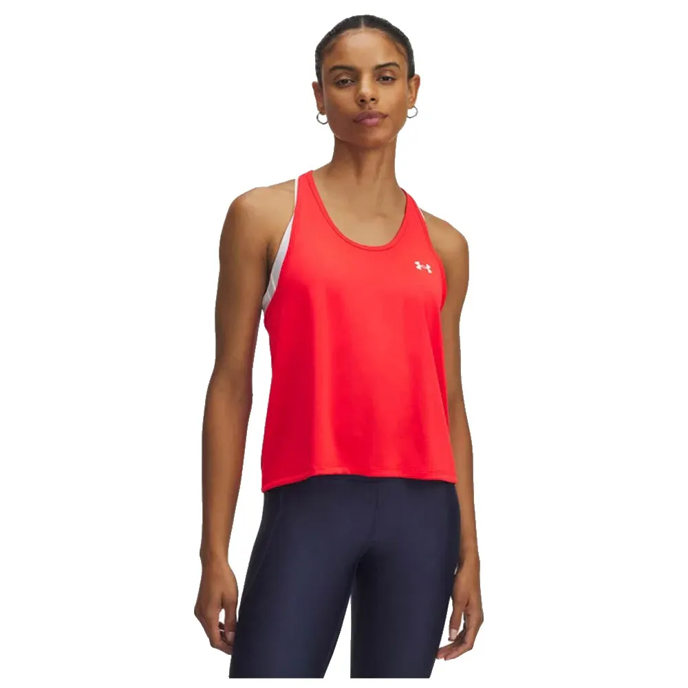 

Футболка без рукавов спортивная Under Armour Tech Swing, красный