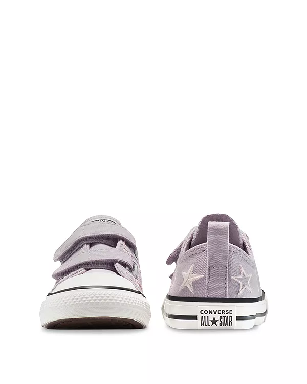 Детские кеды Chuck Taylor All Star Starry Easy On для малышей и детей постарше. Converse, фиолетовый — фото 3