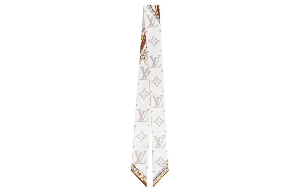 

LOUIS VUITTON Женский шелковый шарф, Beige