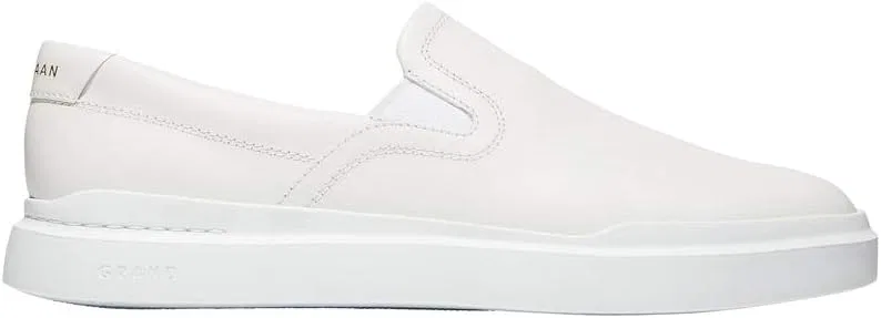 Кроссовки Cole Haan Grandpro Rally Slip-On, коричневые, с пятнами от ручных движений — фото 2