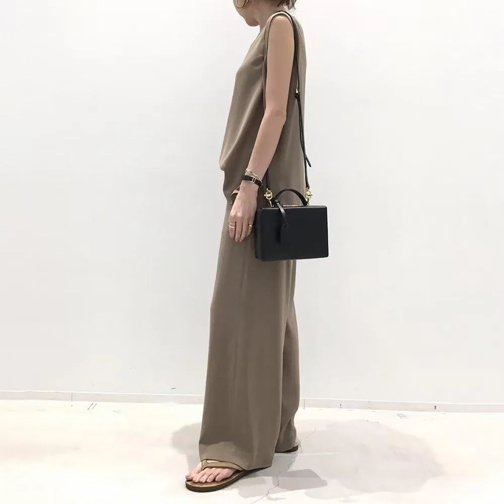 Костюм двухпредметный, sleeveless, из коллекции Amandpm, бежевый — фото 2
