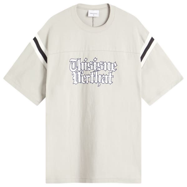 

Футбольная футболка Thisisneverthat, серый