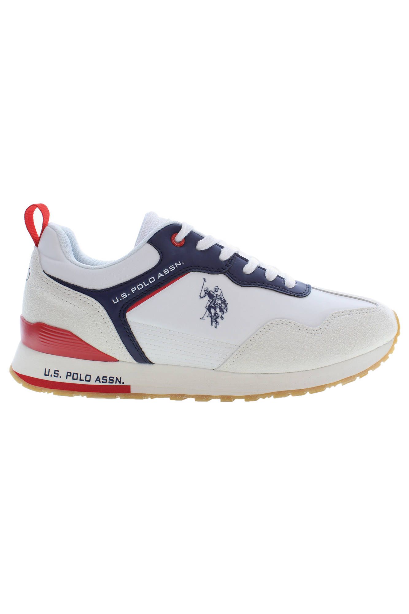 

Белые полиэстеровые мужские кроссовки U.S. Polo Assn.