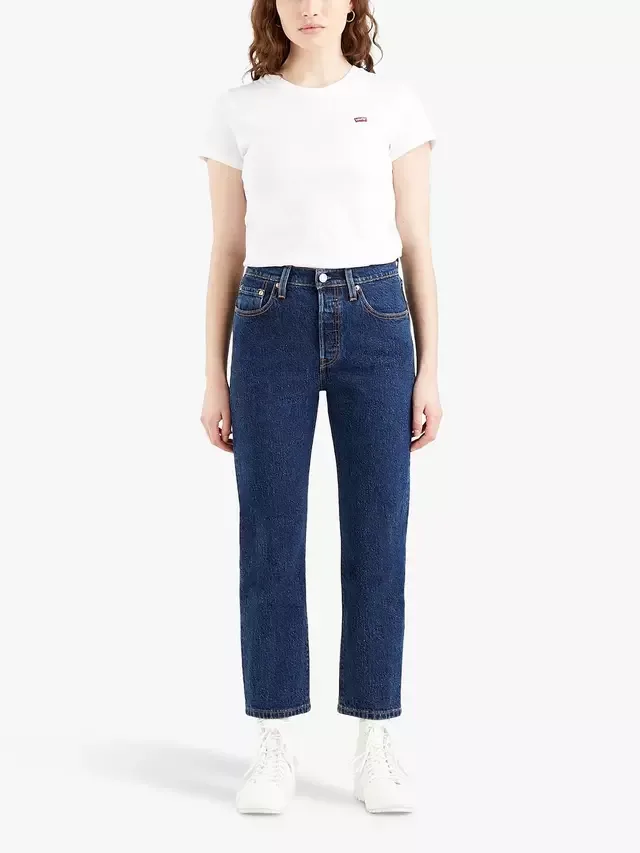 Укороченные джинсы 501 Levi's, Salsa Stonewash